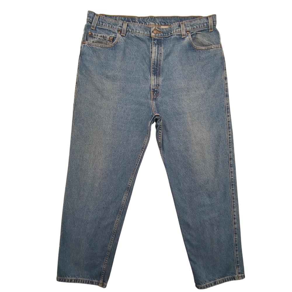 Levis 540 Jeans Mens 40x30 Relaxed Fit Blue Denim Straight Leg 00540-0391
